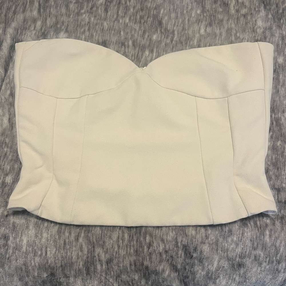 Cream Zara top excellent conditions!
